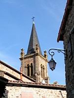 Crozet (Loire) - Nouvelle eglise - Clocher